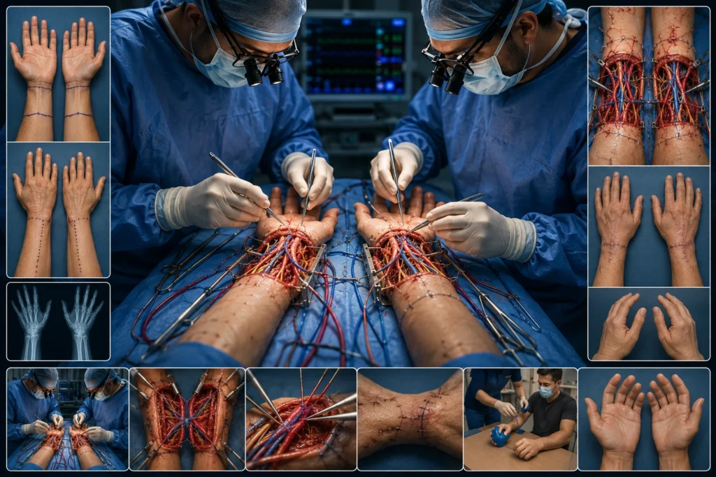 Bilateral Hand Transplant in India