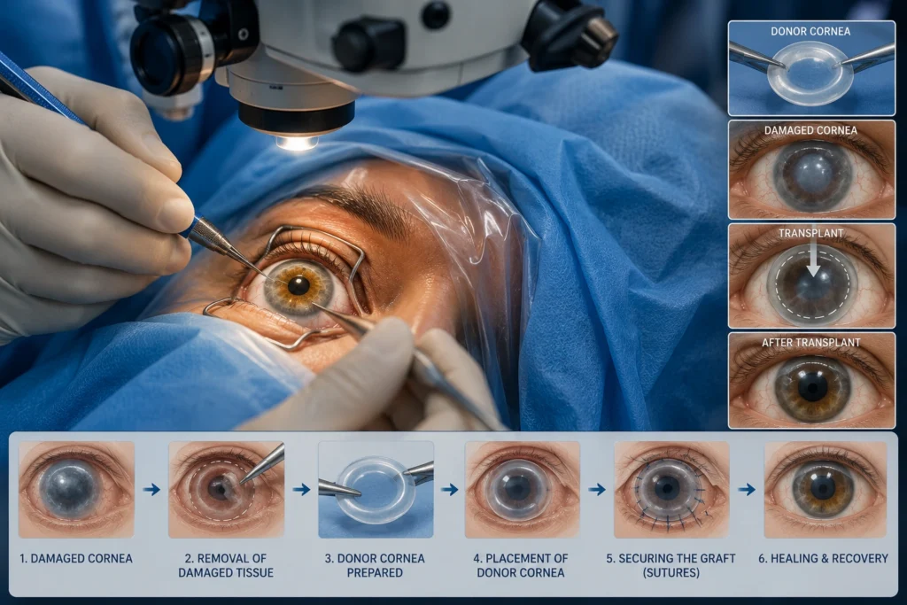 Cornea Transplant Surgery in India