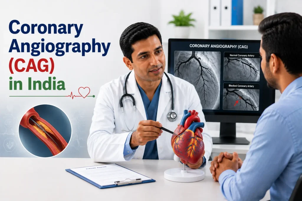 Coronary Angiography (CAG) in India