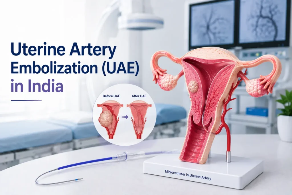 Uterine Artery Embolization (UAE) in India