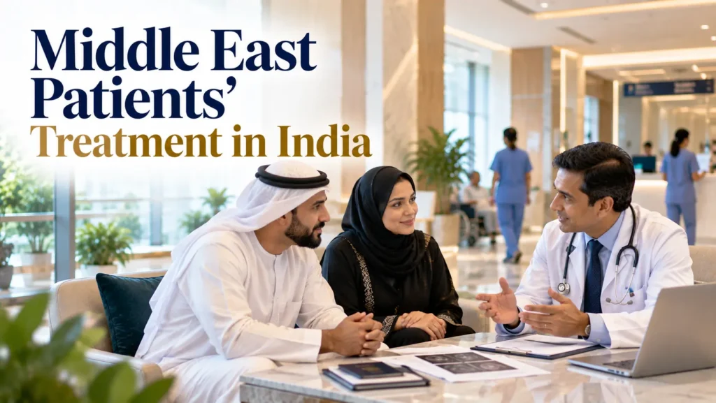 Middle East patients treatment in India