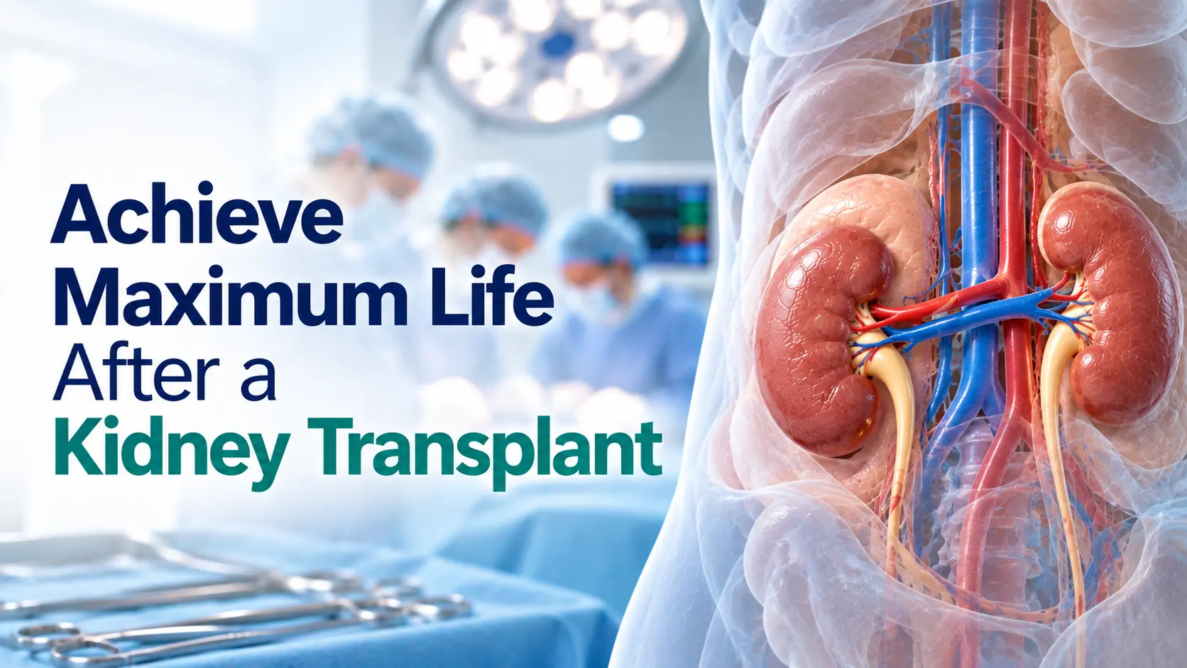 Read more about the article Achieve the maximum life after a kidney transplant