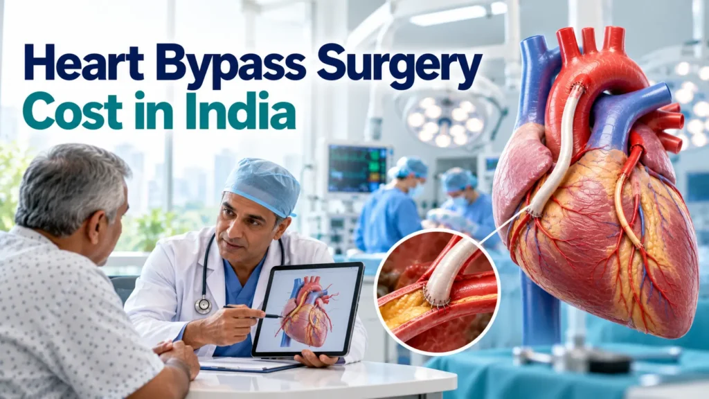 heart bypass surgery cost in India